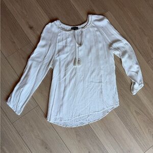 Elegant White Women's Top